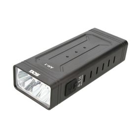 SOG AH1 Rechargeable Black Aluminum Flashlight