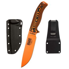 ESEE 'ESEE-6' 6.5" Fixed Blade Knife (Orange/Black)