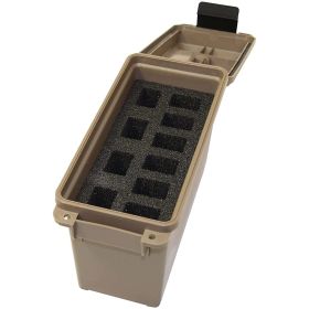 MTM Tactical Mag Can -for 10 Double Stacked Handgun Mags Dark Earth