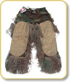 Sniper BDU Ghillie Pants| Color| Desert (Option: Large - long)
